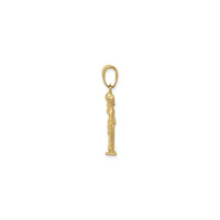 3-D Lady of Justice with Moveable Scales Pendant (14K) - Popular Jewelry - Nûyork