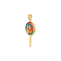 3D Multicolor Lollipop Pendant (14K) diagonal - Popular Jewelry - New York