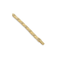 5 mm Square Nugget Armband (14K)