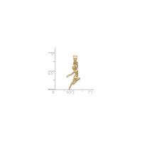 Acrobatic Dancer Pendant (14K) scale - Popular Jewelry - Ņujorka