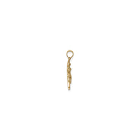 Akrobatik raqqosa kulon (14K) yon tomoni - Popular Jewelry - Nyu York