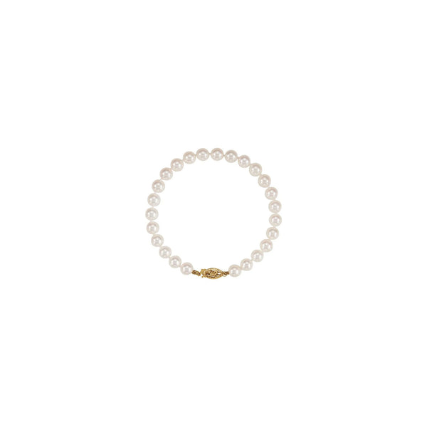 Akoya Pearls Bracelet (14K) main - Popular Jewelry - New York