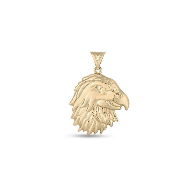American Eagle Head Pendant (14K) Popular Jewelry - New York