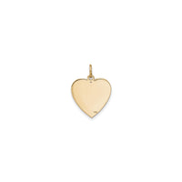 Pendentif Coeur Drapeau Américain (14K) retour - Popular Jewelry - New York