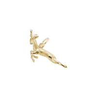 Antelope Charm yellow (14K) main - Popular Jewelry - New York