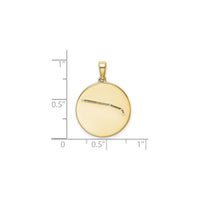 Aries Zodiac Constellation Medal (Silver) scale - Popular Jewelry - New York