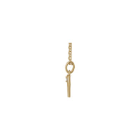 Aries Zodiac Sign ខ្សែកពេជ្រ Solitaire (14K) - Popular Jewelry - ញូវយ៉ក