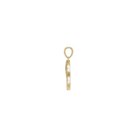 ആർട്ടെമിസ് കോയിൻ പെൻഡന്റ് മഞ്ഞ (14K) വശം - Popular Jewelry - ന്യൂയോര്ക്ക്