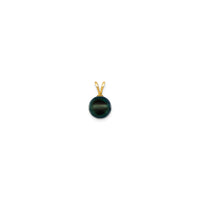 കറുത്ത ഉപ്പുവെള്ളം അക്കോയ കൾച്ചർഡ് പേൾ പെൻഡന്റ് (14K) ഫ്രണ്ട് - Popular Jewelry - ന്യൂയോര്ക്ക്