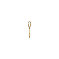 ਬਰੇਡਡ ਹਮਸਾ ਪੈਂਡੈਂਟ (14K) ਸਾਈਡ - Popular Jewelry - ਨ੍ਯੂ ਯੋਕ