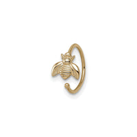Ƙwallon Kudan zuma Nose Ring (14K) diagonal - Popular Jewelry - New York