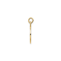 カリダッドデルコブレメダルペンダント（14K）側- Popular Jewelry - ニューヨーク