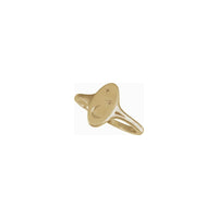Celestial Oval Signet Ring (14K) main - Popular Jewelry - New York