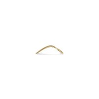 Anell apilable Chevron (14K) lateral - Popular Jewelry - Nova York