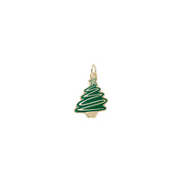 Karácsonyfa zománcozott medál (14K) Popular Jewelry - New York