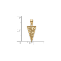 Class of 2023 Rally Flag Pendant (14K) scale - Popular Jewelry - New York