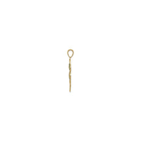 Clover Enameled Pendant (14K) ចំហៀង - Popular Jewelry - ញូវយ៉ក