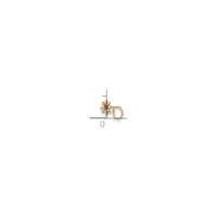 ಡೈಸಿ ಫ್ಲವರ್ ನೋಸ್ ರಿಂಗ್ (14K) ಸ್ಕೇಲ್ - Popular Jewelry - ನ್ಯೂ ಯಾರ್ಕ್