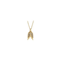 Diamond Angel Wings Pendant (14K) necklace - Popular Jewelry - New York