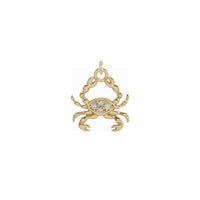 ಡೈಮಂಡ್ ಕ್ಯಾನ್ಸರ್ ರಾಶಿಚಕ್ರ ಪೆಂಡೆಂಟ್ (14K) ಮುಂಭಾಗ - Popular Jewelry - ನ್ಯೂ ಯಾರ್ಕ್