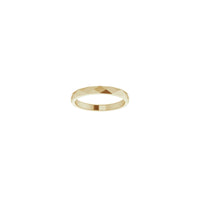 Diamond Pattern Ring (14K) front - Popular Jewelry - New York