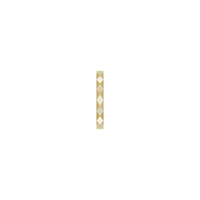 Brilyant Naxışlı Üzük (14K) tərəfi - Popular Jewelry - Nyu-York