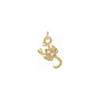 Diamond Scorpio Zodiac Pendant (14K) front - Popular Jewelry - New York