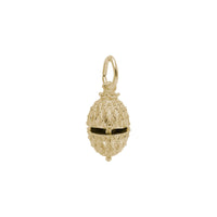 Easter Egg with Chick 3D Pendant (14K) front - Popular Jewelry - Niujorkas