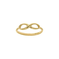 Pinahabang Infinity Stackable Ring (14K) pangunahing - Popular Jewelry - New York