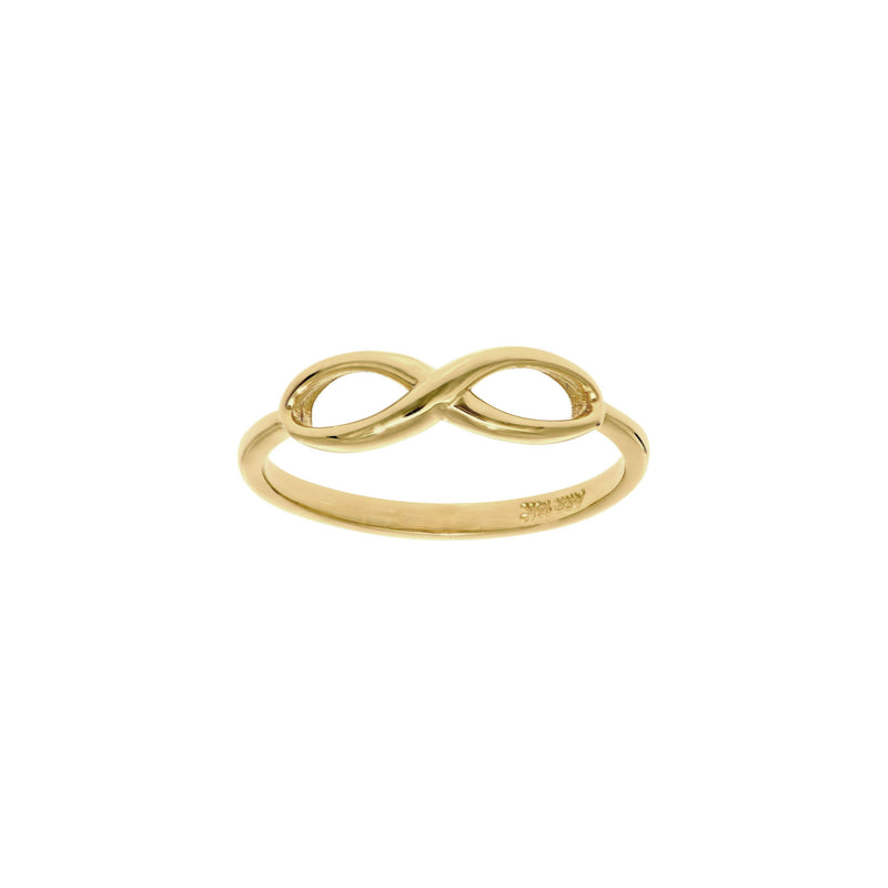 Elongated Infinity Stackable Ring (14K) main - Popular Jewelry - New York