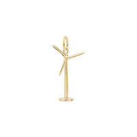 Energy Windmill Charm yellow (14K) main - Popular Jewelry - New York