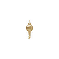Engravable Key Pendant (14K) back - Popular Jewelry - New York