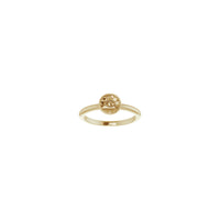 Eye of Providence Stackable Ring (14K) di hadapan - Popular Jewelry - New York