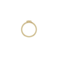 Ukulungiselelwa kwe-Eye of Providence Stackable Ring (14K) - Popular Jewelry - I-New York