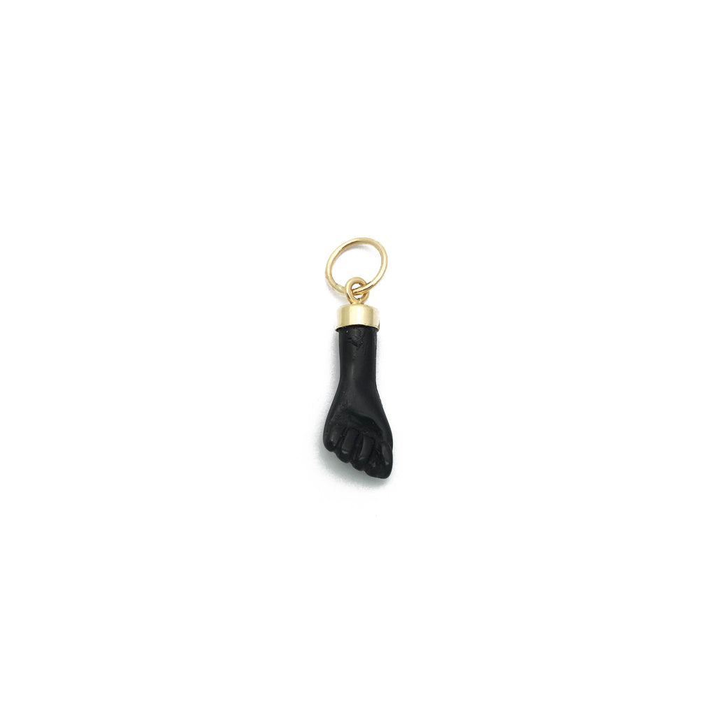 New 14k Gold Small 6mm GENUINE 'AZABACHE Bead' Charm/pendant New 14k Gold Small 6mm GENUINE 'AZABACHE Bead' Charm/pendant