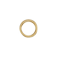 फ्लेर डे लिस कंटीन्यूअस बैंड येलो (14K) सेटिंग - Popular Jewelry - न्यूयॉर्क