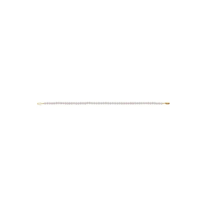 Freshwater Cultured Pearl Necklace (14K) full - Popular Jewelry - New York