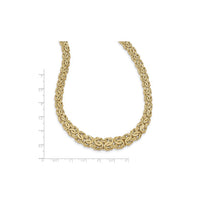 Mkufu wa Gorofa wa Byzantine (14K) uliohitimu - Popular Jewelry - New York