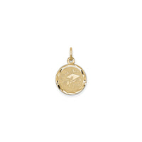 Bitiruv kuni medali kulon (14K) old - Popular Jewelry - Nyu York