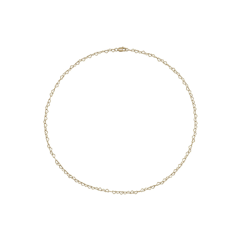Heart Cable Bracelet (14K) Whole - Popular Jewelry - New York