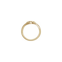 Tetapan Cincin Garis Jantung (14K) - Popular Jewelry - New York