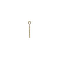 Yuraklar daraxti kulon (14K) yon tomoni - Popular Jewelry - Nyu York