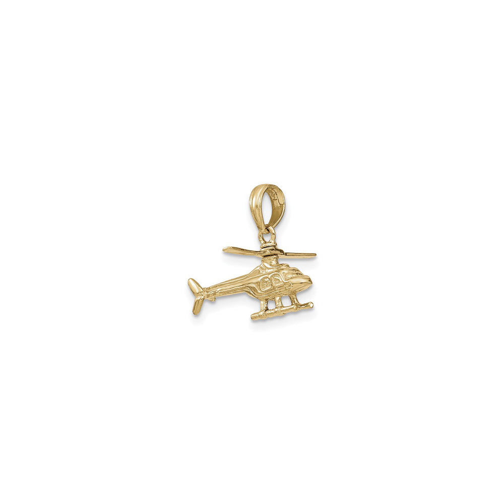 Helicopter 3D Motion Pendant (14K) diagonal - Popular Jewelry - New York