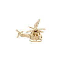 Helicopter 3D Motion Pendant (14K) main - Popular Jewelry - New York