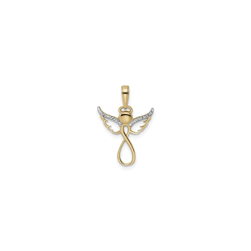 Infinity Angel Figure Pendant (14K) – Popular J