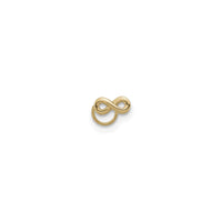 Infinity Symbol Хамрын цагираг (14К) урд - Popular Jewelry - Нью Йорк