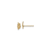 Leaf Stud Post Earrings (14K) main - Popular Jewelry - New York