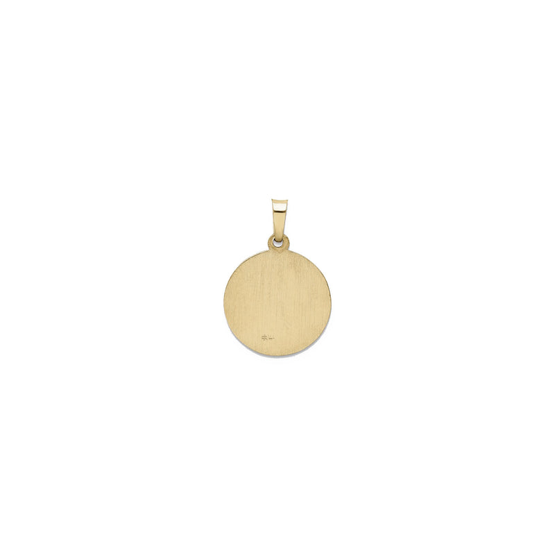 Lightweight Communion Engravable Pendant (14K) back - Popular Jewelry - New York