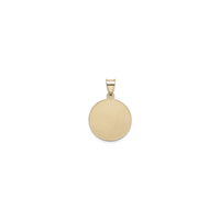 Lightweight First Communion Engravable Pendant (14K) likod - Popular Jewelry - New York