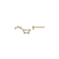 Little Dipper Constellation CZ Stud Earrings (14K) main - Popular Jewelry - New York